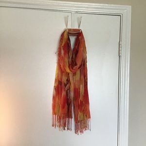 BRIGHTLY COLORED SCARF